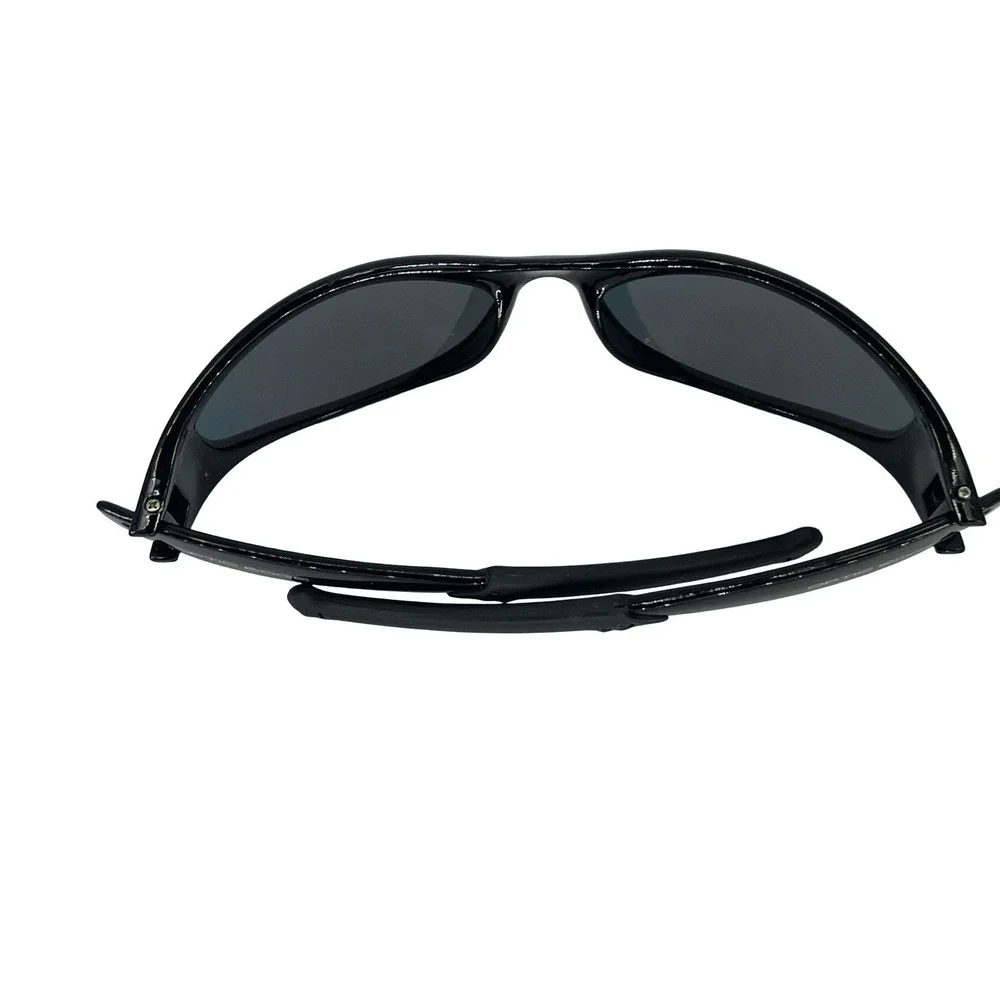 OE8 Getaway Sport Sunglasses Black Purple Mirror Wraparound Cycling Y2K